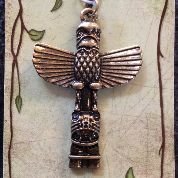 Charm pendants rose totem tassel map boho - Picture 3 of 4